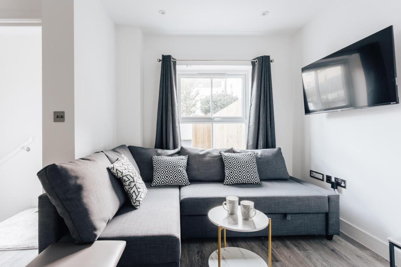Contemporary Two Bedroom Duplex - Secluded Residence With Parking In A Prime Central Location Bournemouth Eksteriør bilde